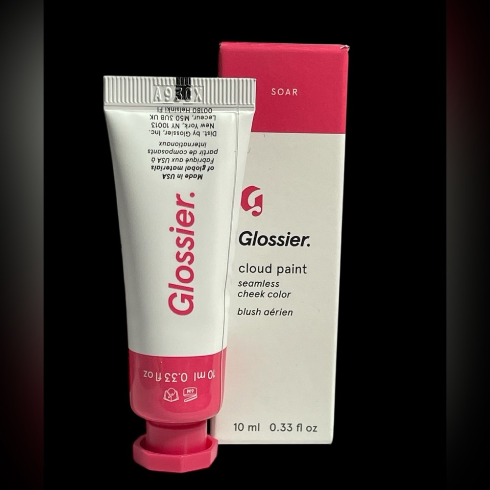 Glossier Cloud Paint in Soar - Vibrant Pink cream Blush NIB MSRP $24
